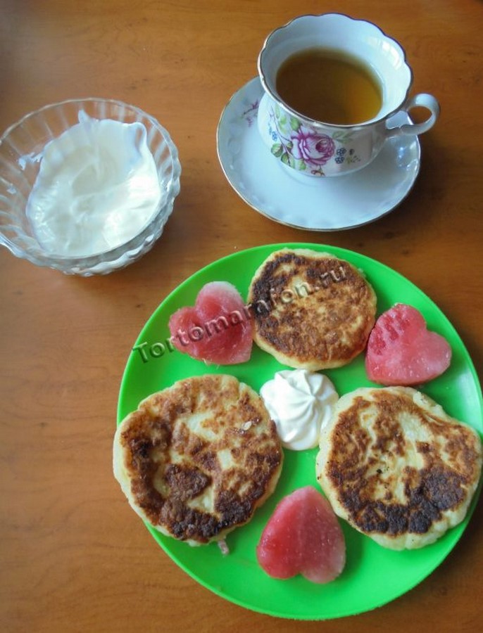 пышные сырники из творога